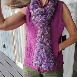 Multicolor Knit Scarf